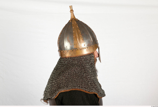  Photos Medieval Soldier in leather armor 3 Medieval Clothing Medieval soldier chainmail armor head helmet hood 0007.jpg